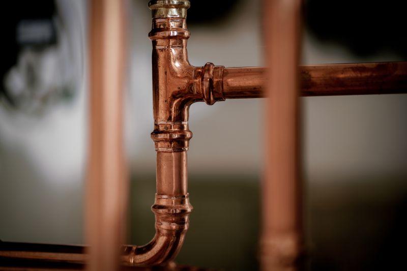 Products For Copper Plumbing Installations in use