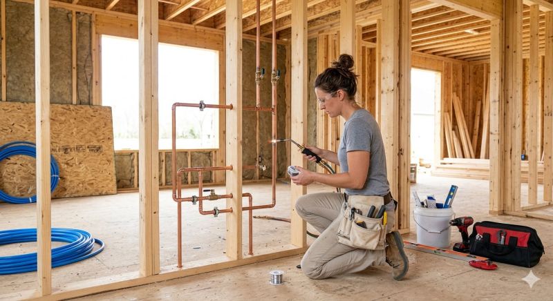 Copper Plumbing Installation